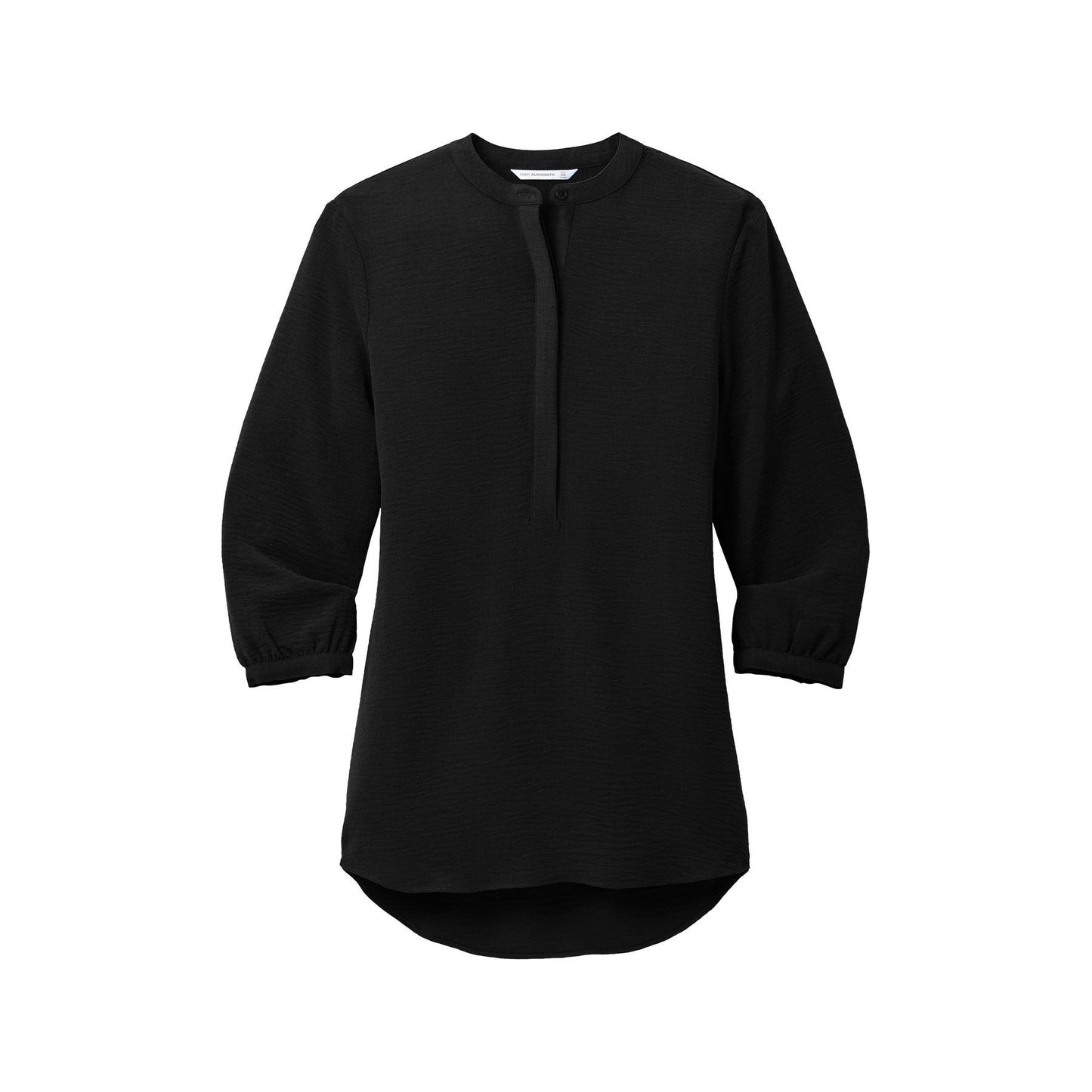 Port Authority Women's 3/4-Sleeve Textured Crepe Tunic